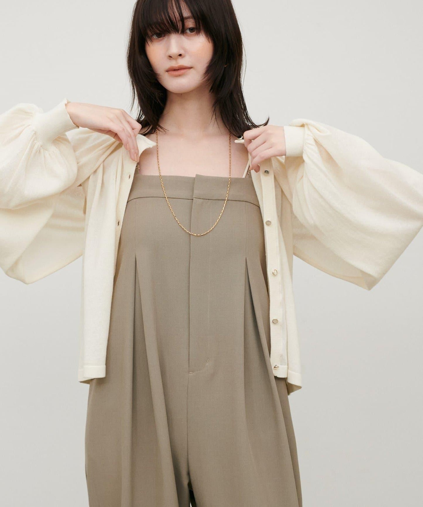多穿法針織開衫