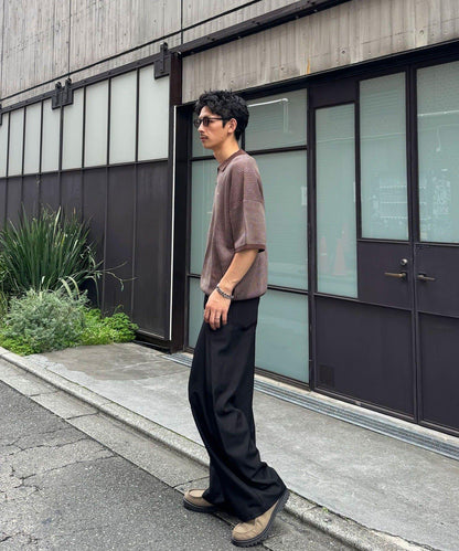 鳥眼夏季針織Polo衫