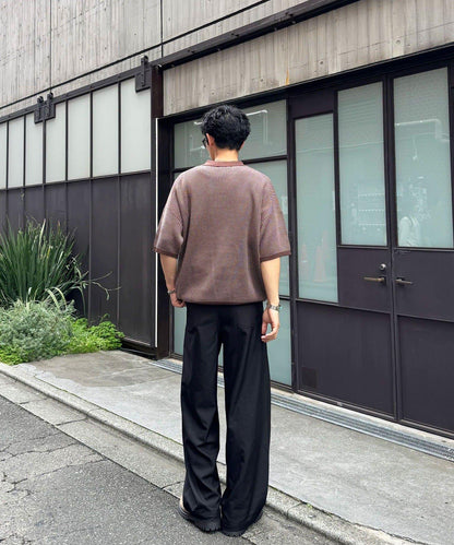 鳥眼夏季針織Polo衫