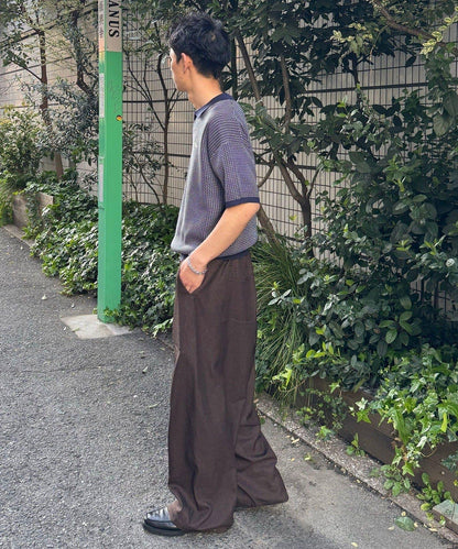 鳥眼夏季針織Polo衫