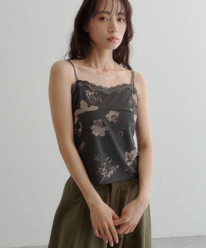 【注目單品/高彈力】花卉內衣吊帶