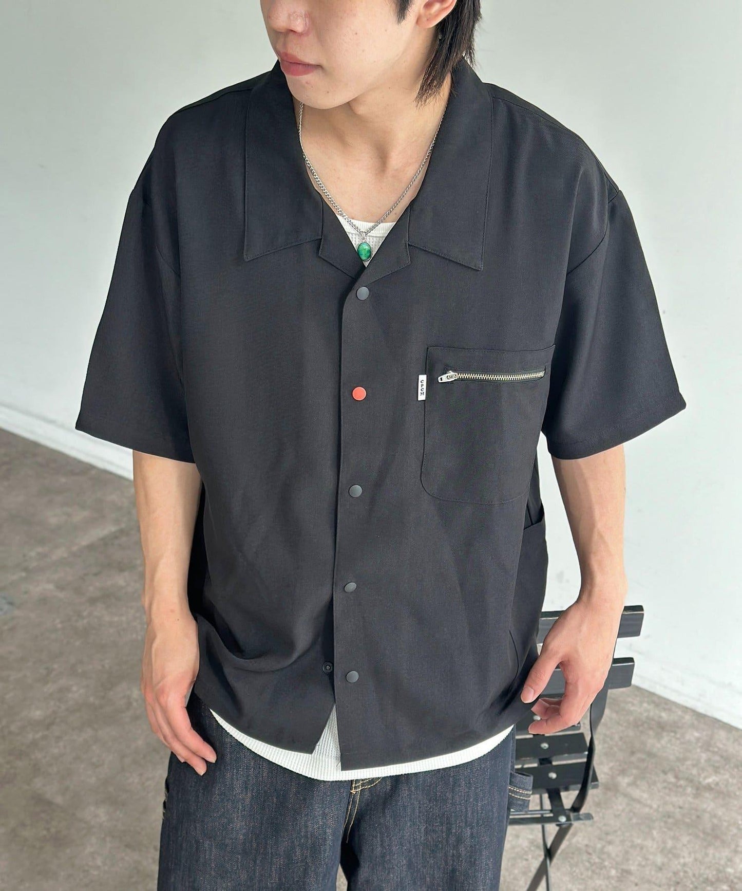 口袋設計襯衫