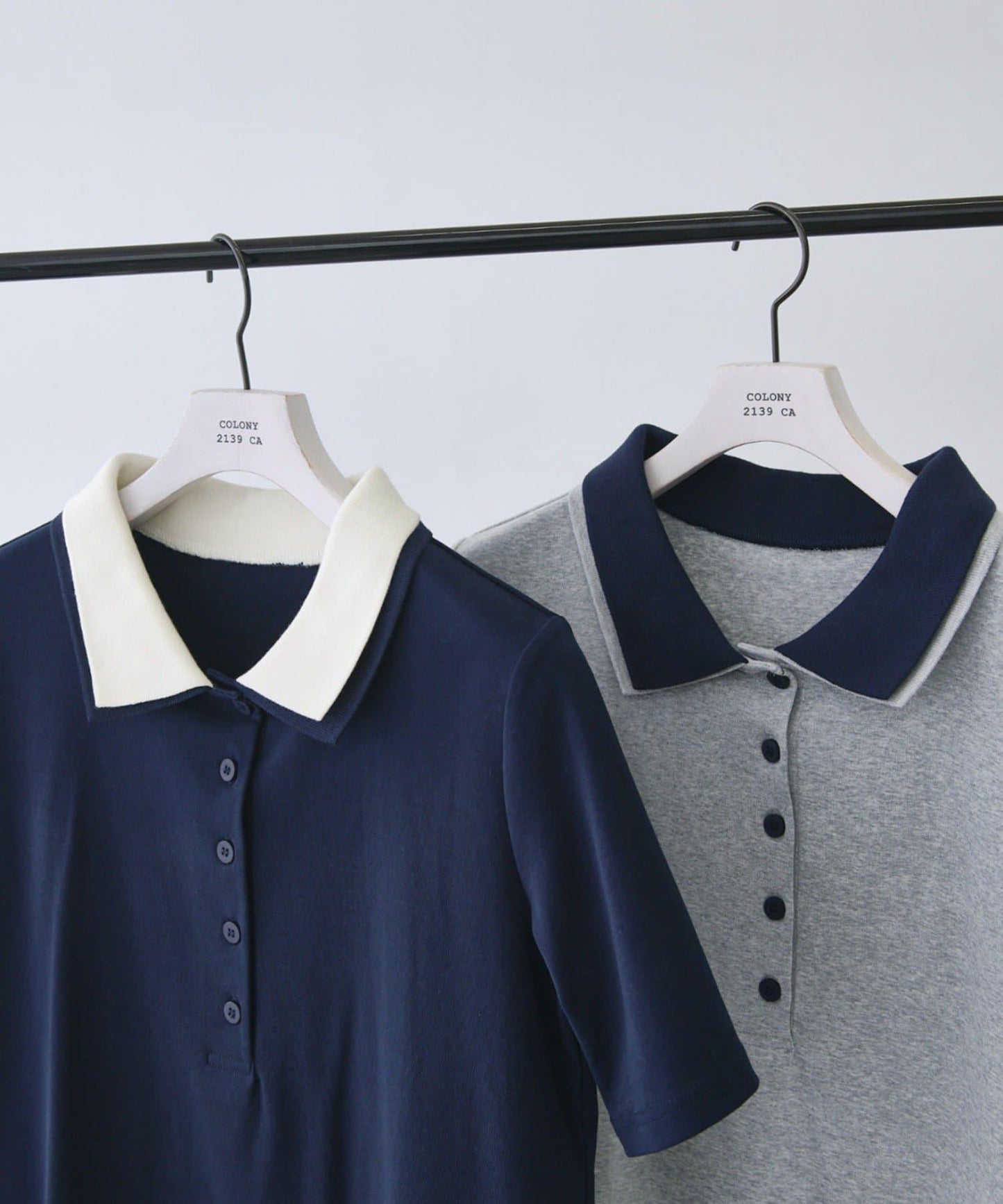 疊層翻領Polo衫