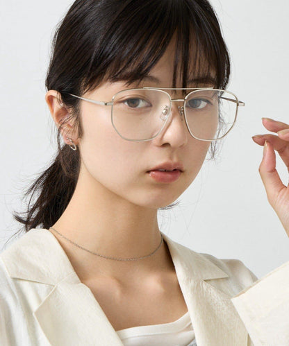 UV雙橋大框墨鏡