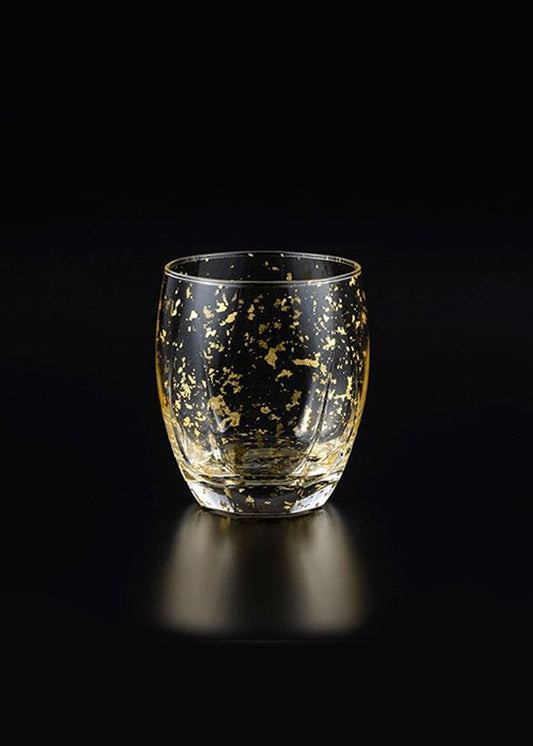 金沢箔 Stardust 威士忌杯 金色