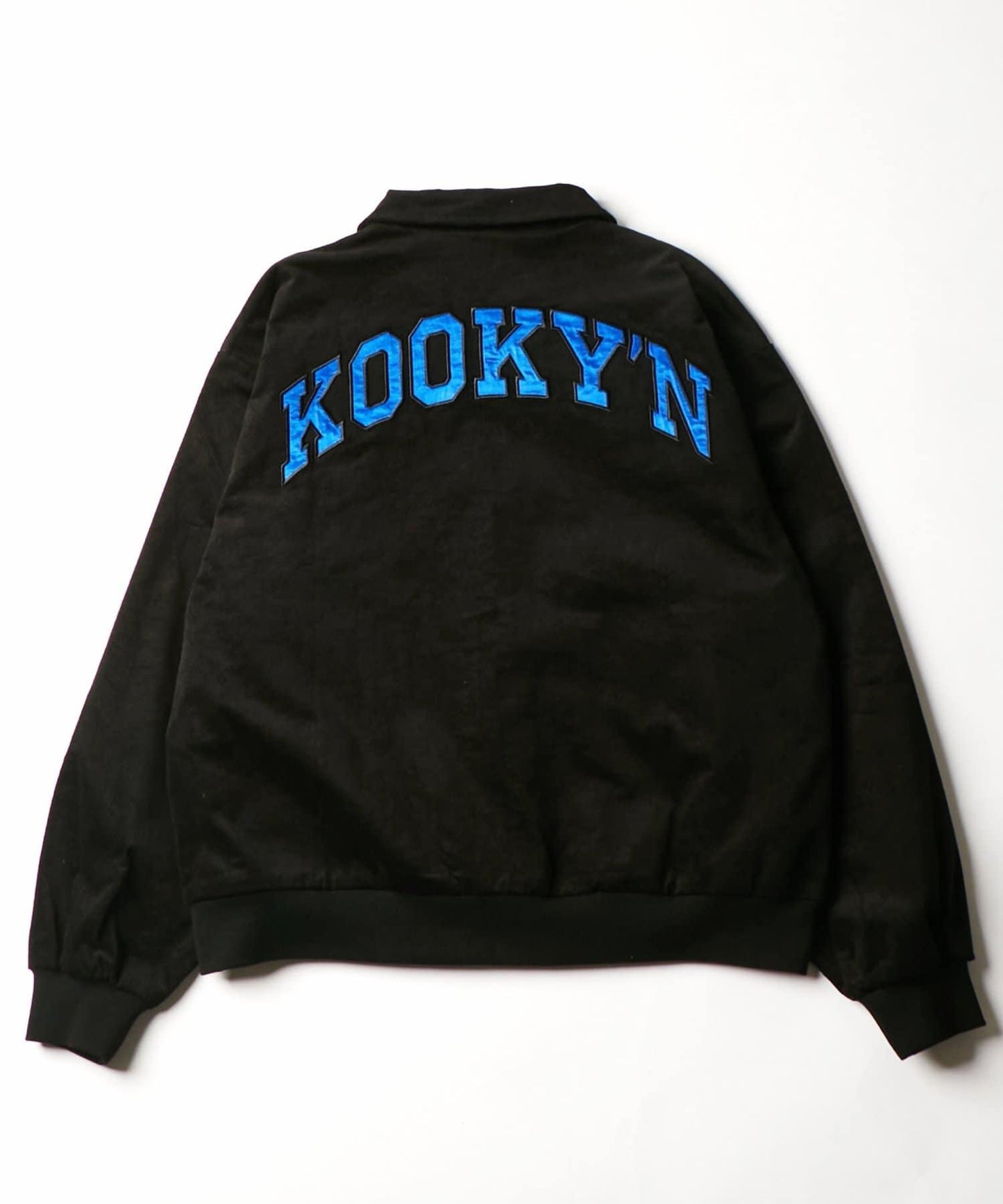 KOOKY'N 緞面刺繡燈芯絨夾克