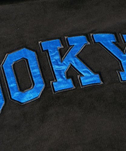 KOOKY'N 緞面刺繡燈芯絨夾克