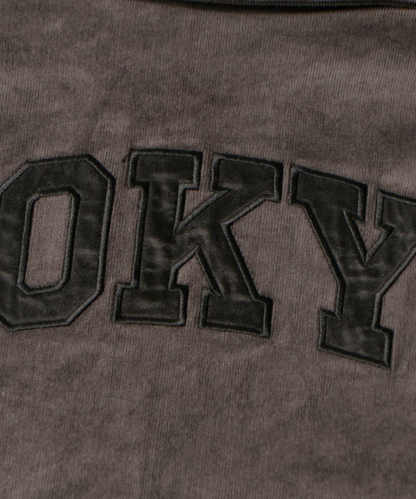 KOOKY'N 緞面刺繡燈芯絨夾克