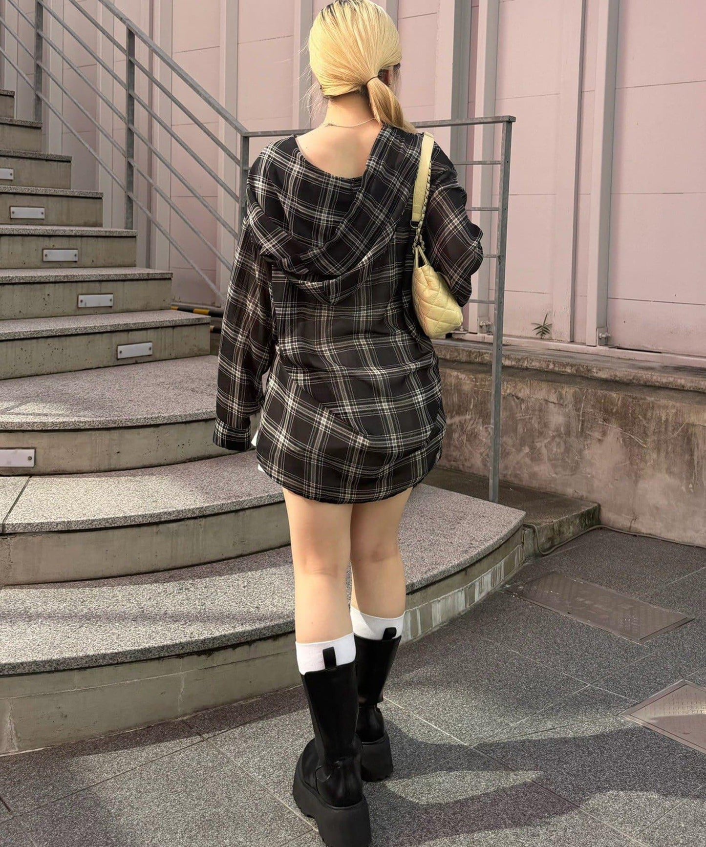 【continuer】連帽寬鬆襯衫