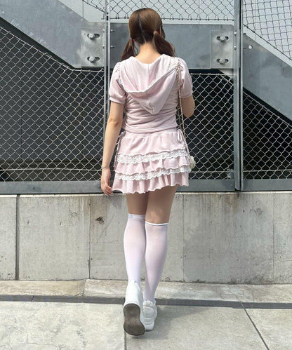 【continuer】Wジップ連帽衛衣套裝
