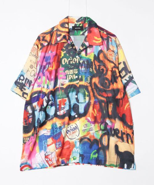 guernika ORION THE DRAFT ART ALOHA SHIRT