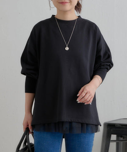 刺繡蝙蝠袖衛衣