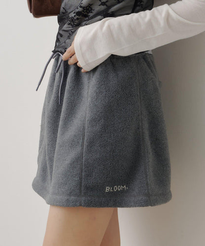 【2026AW/套裝搭配】抓絨迷你半身裙
