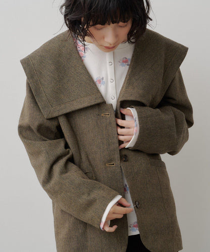2026AW目錄 粗花呢水手服夾克
