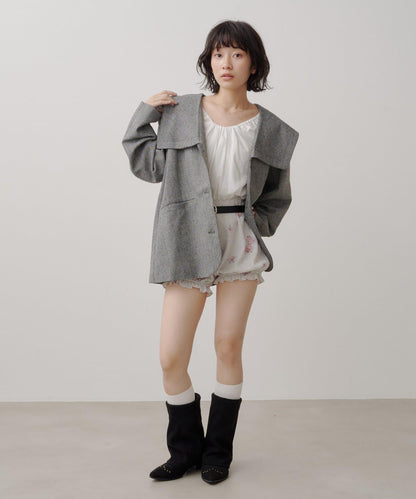 2026AW目錄 粗花呢水手服夾克