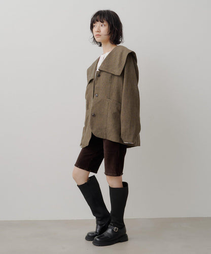 2026AW目錄 粗花呢水手服夾克