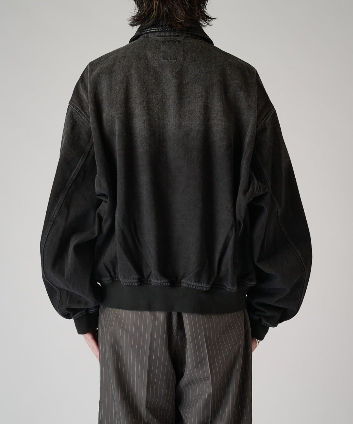 牛仔 MA-1 夾克