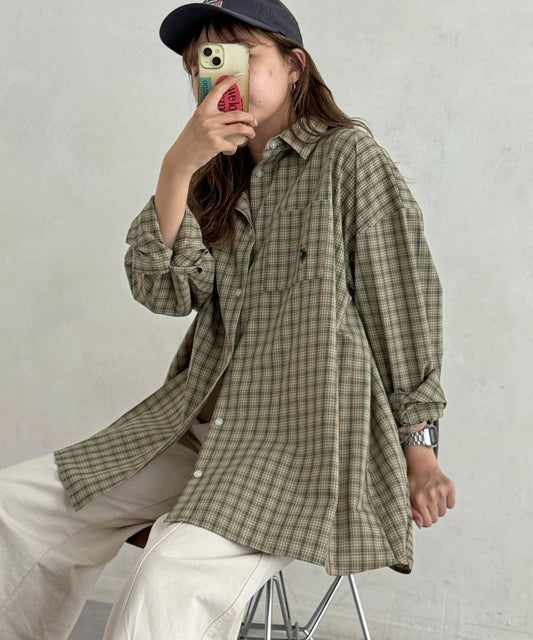U.S. POLO ASSN. 大格紋襯衫