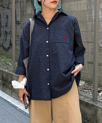 U.S. POLO ASSN. 大格紋襯衫