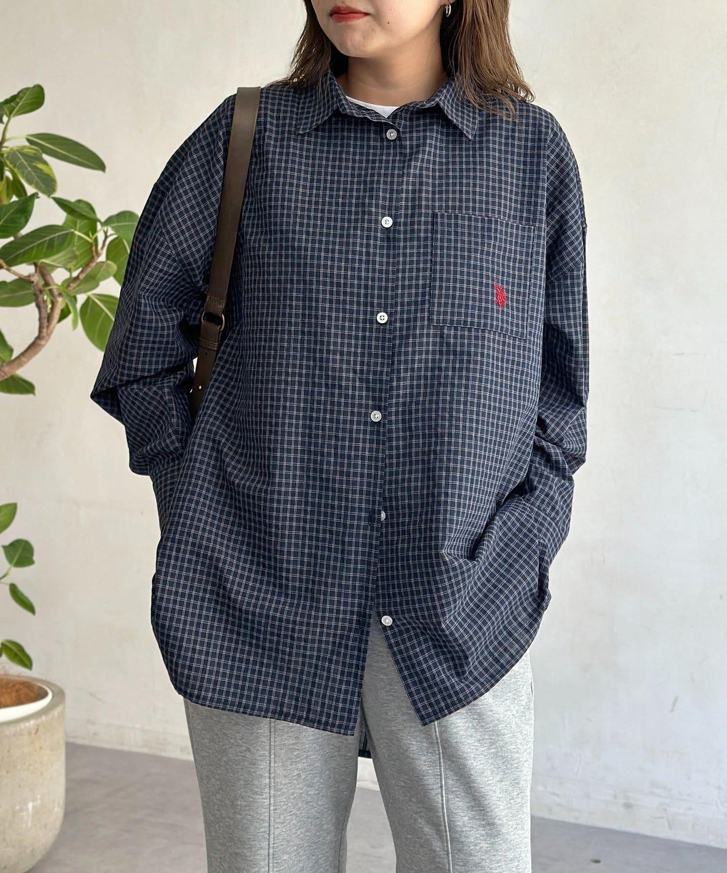 U.S. POLO ASSN. 大格紋襯衫