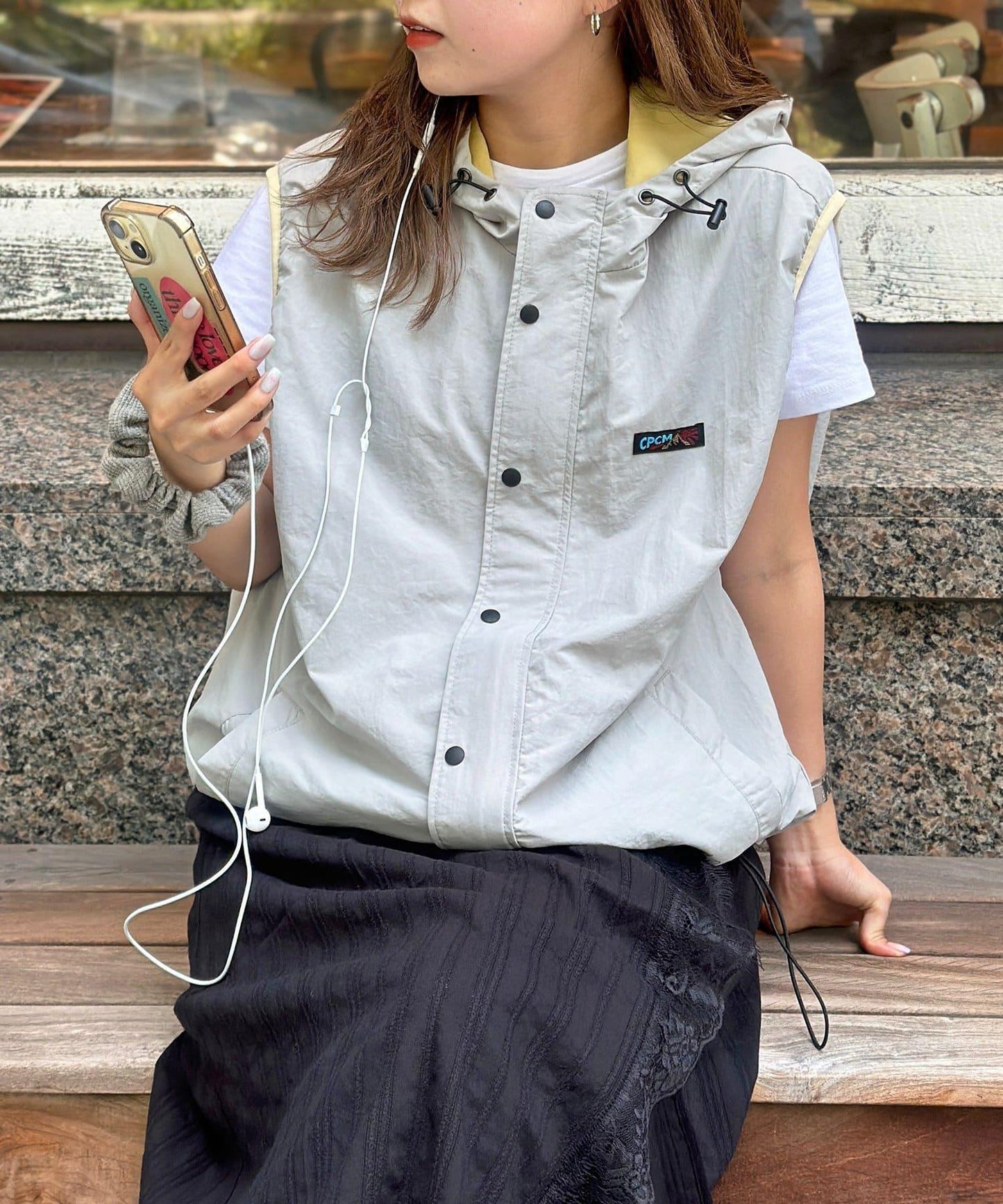 尼龍連帽馬甲