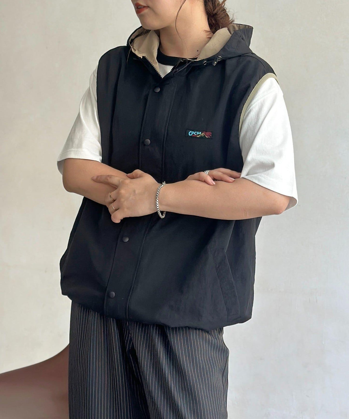 尼龍連帽馬甲