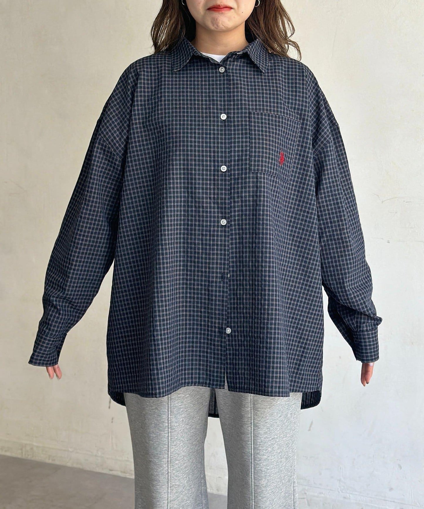 U.S. POLO ASSN. 大格紋襯衫