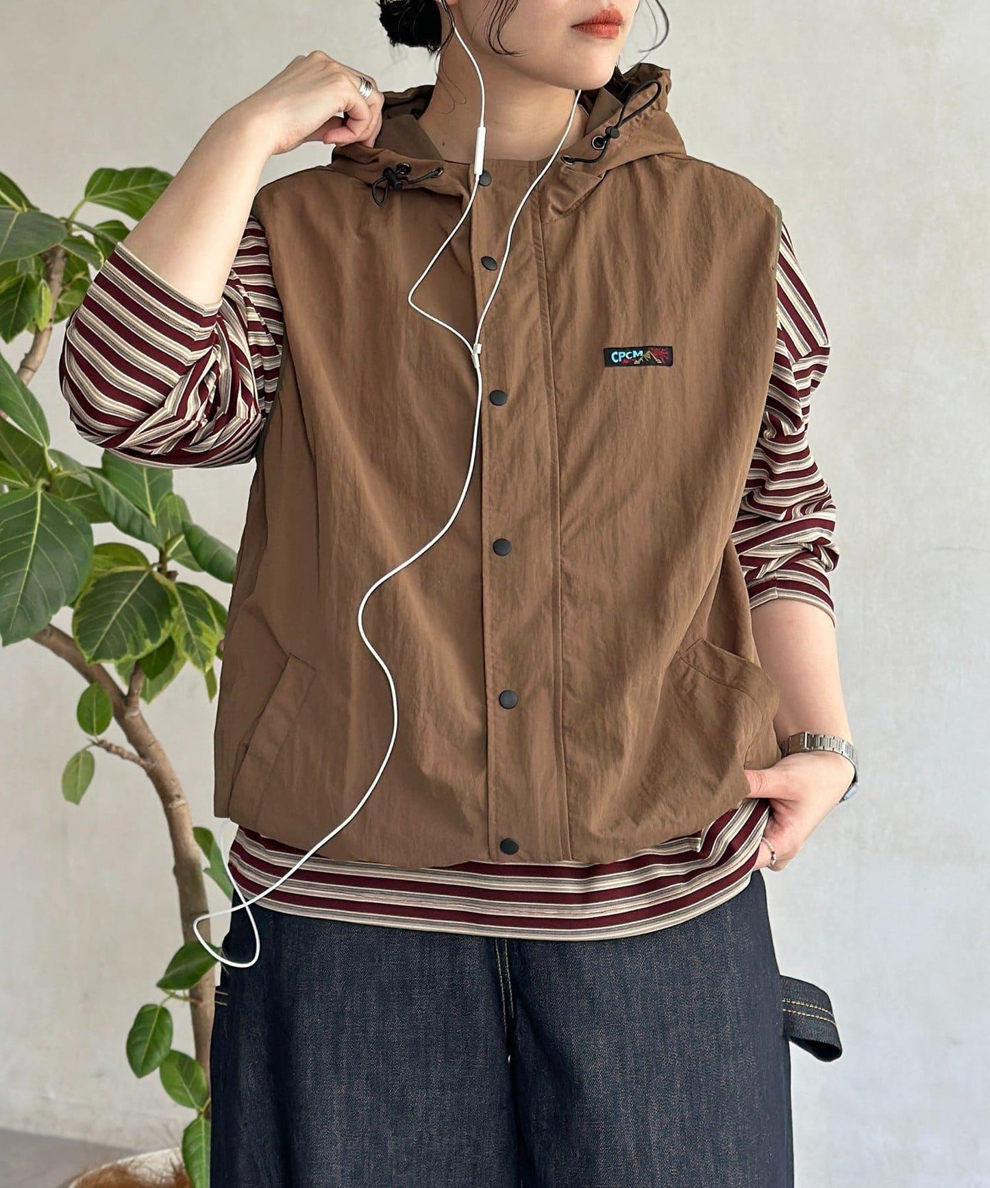 尼龍連帽馬甲