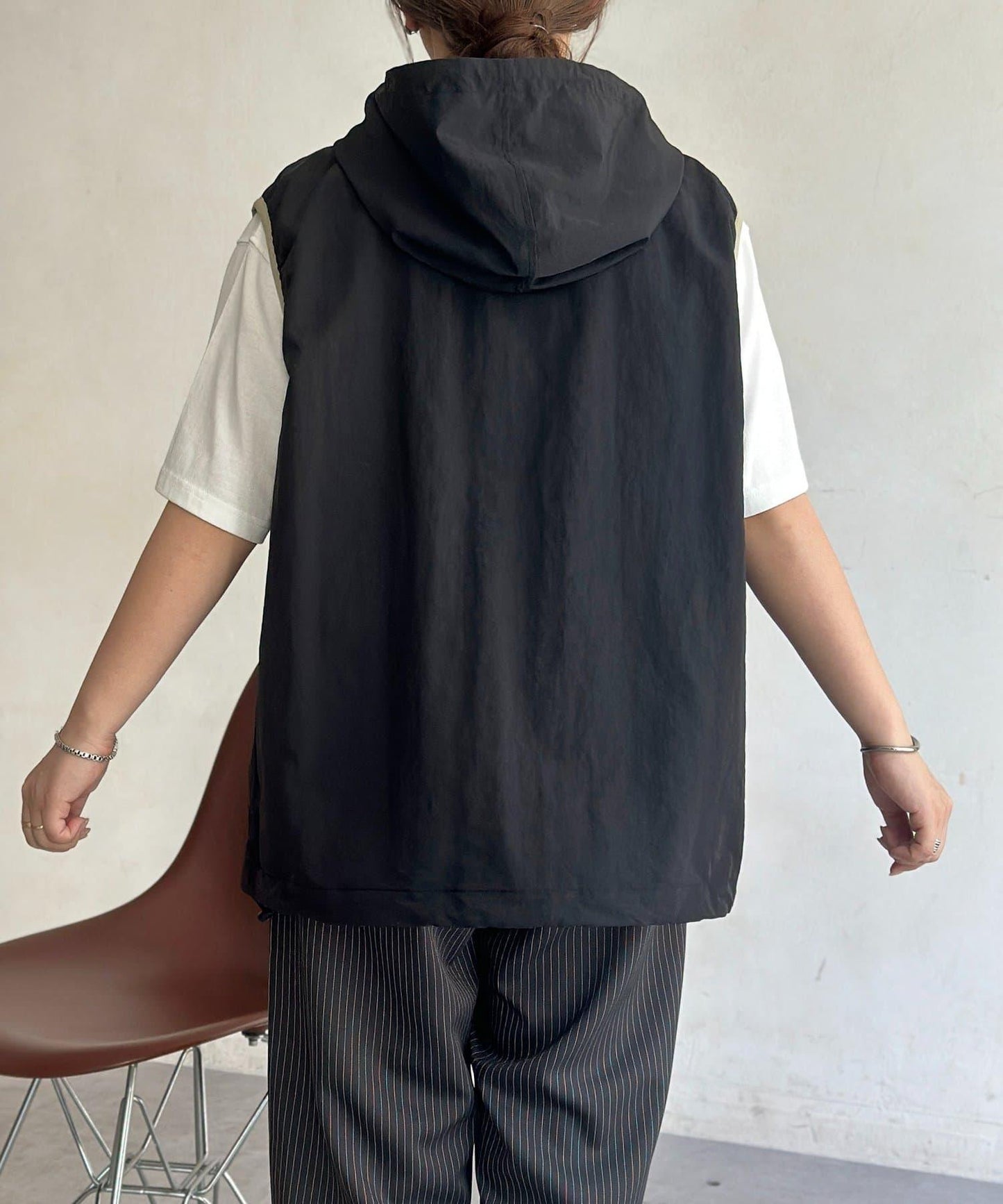 尼龍連帽馬甲