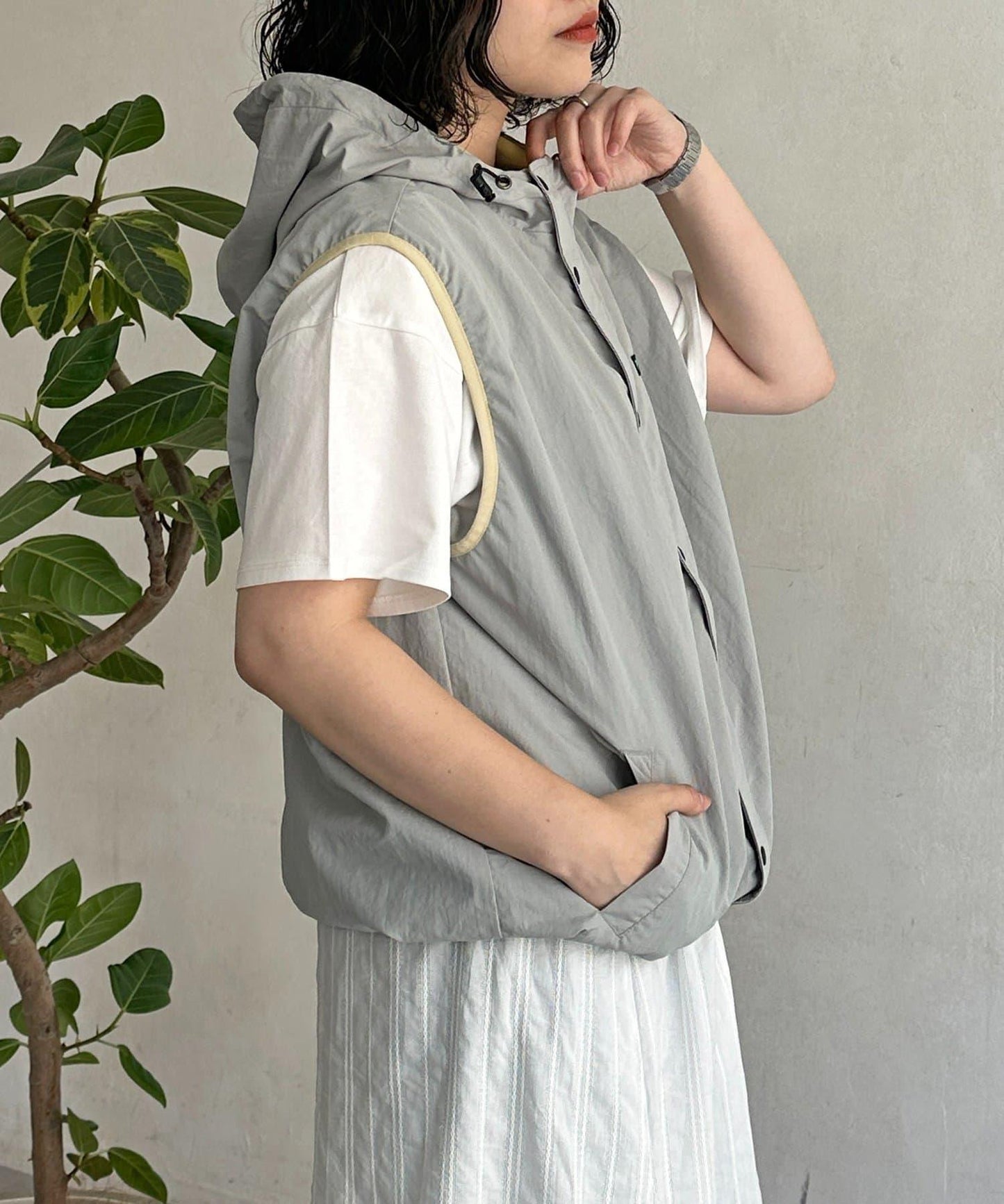 尼龍連帽馬甲