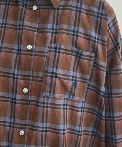 U.S. POLO ASSN. 大格紋襯衫