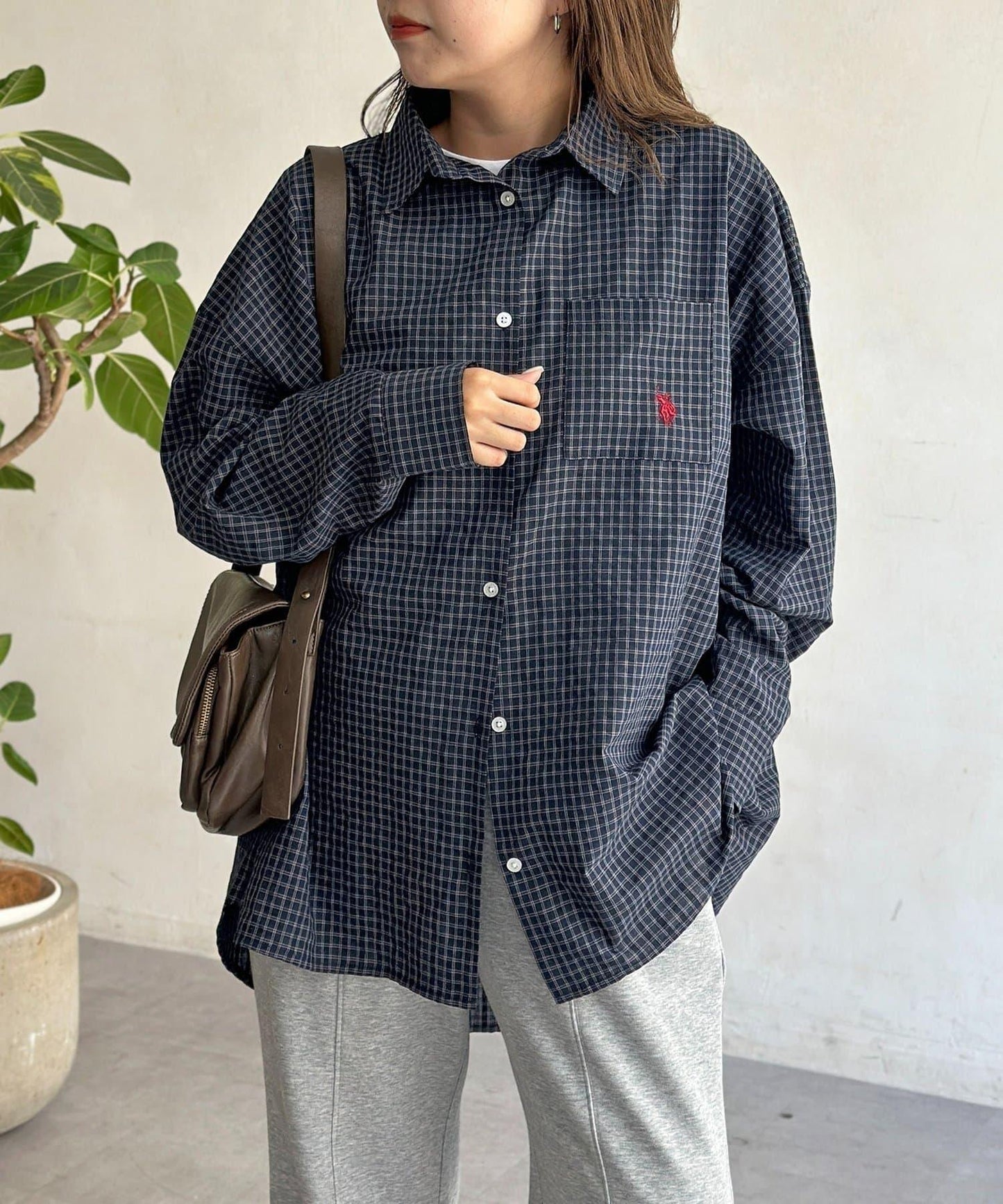 U.S. POLO ASSN. 大格紋襯衫