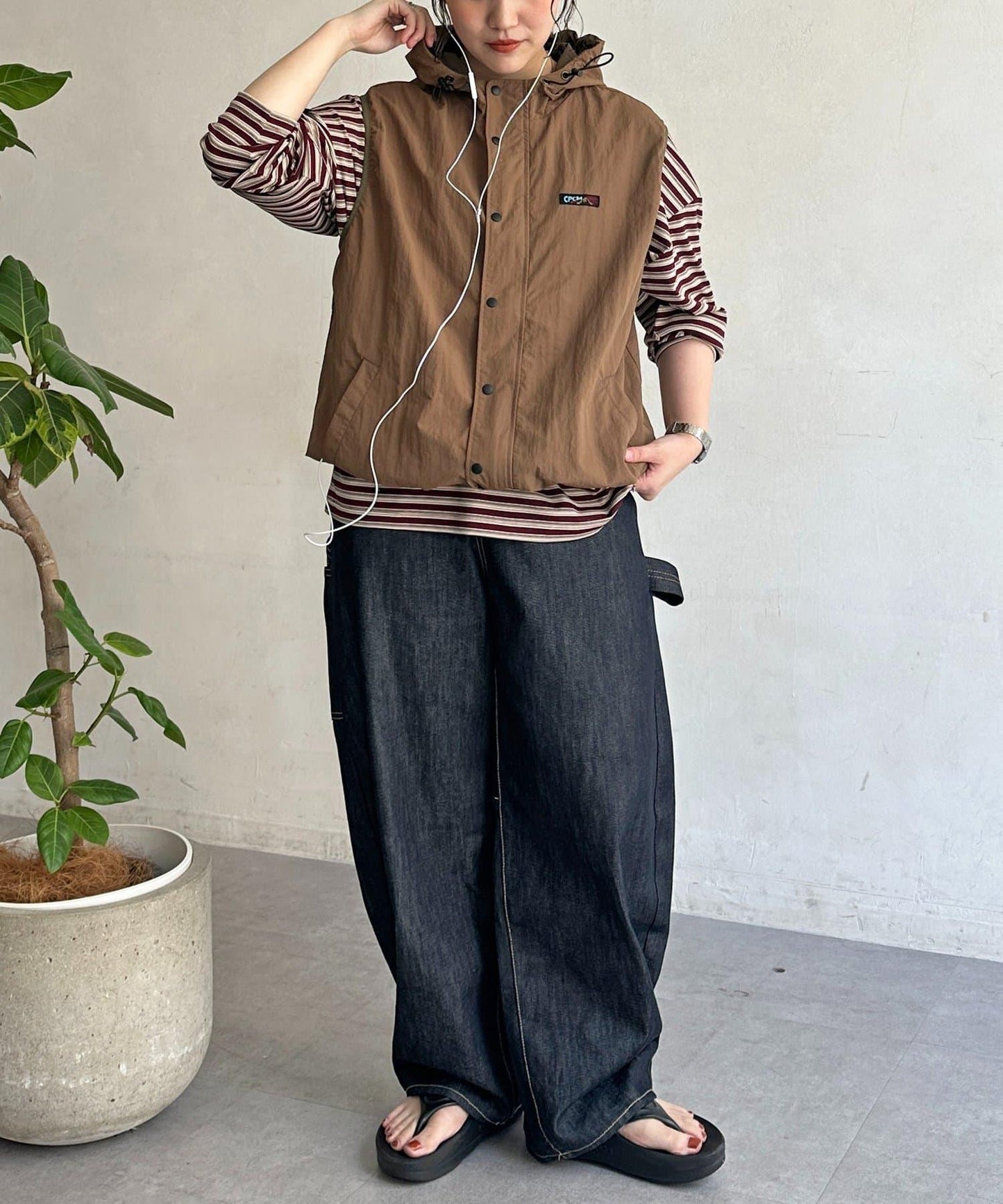尼龍連帽馬甲