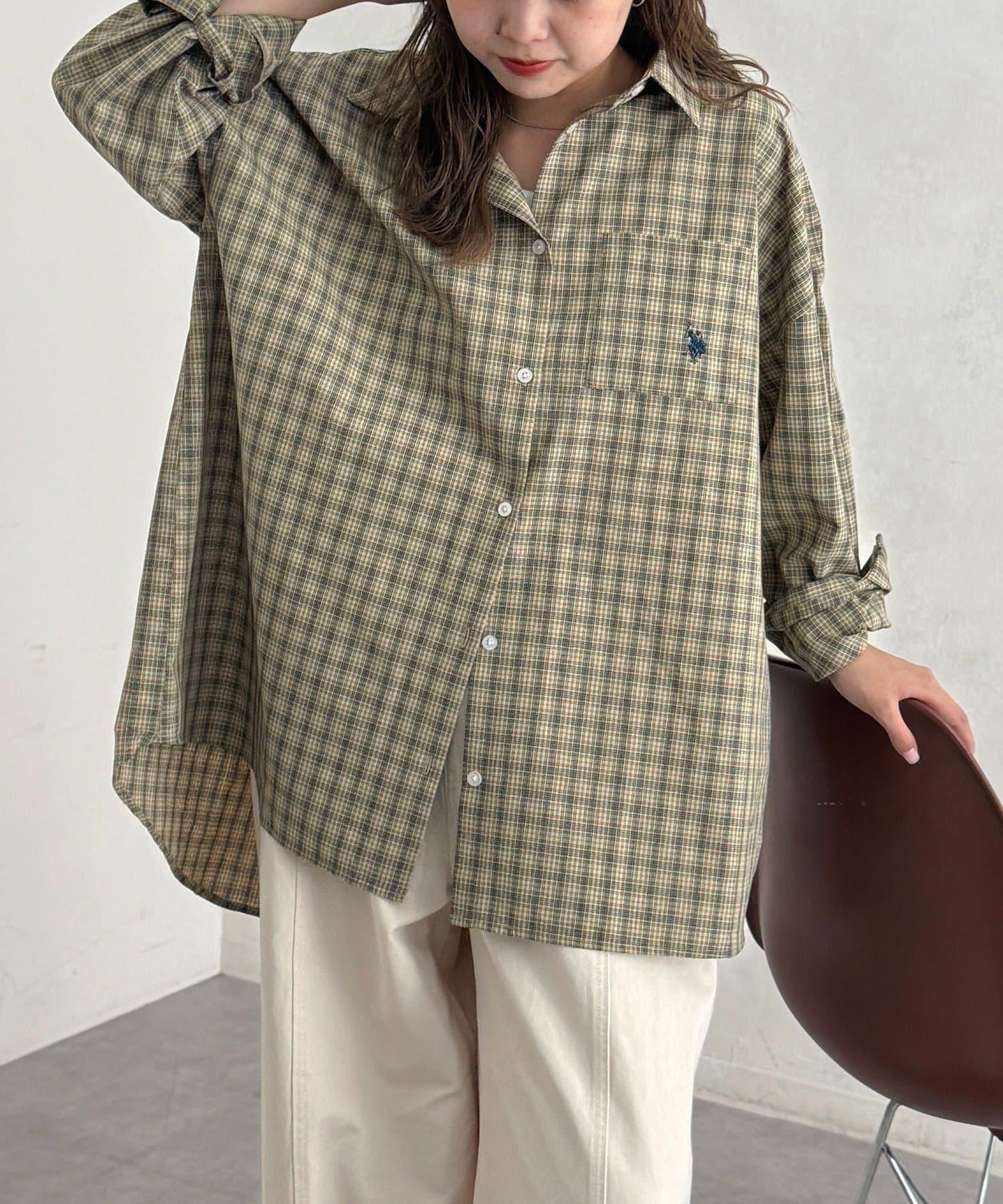 U.S. POLO ASSN. 大格紋襯衫