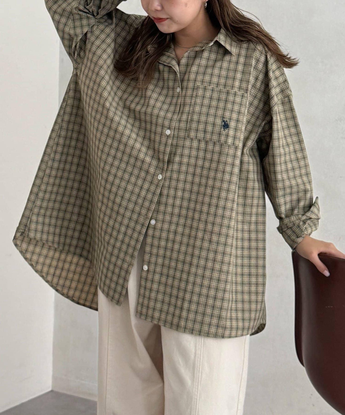U.S. POLO ASSN. 大格紋襯衫