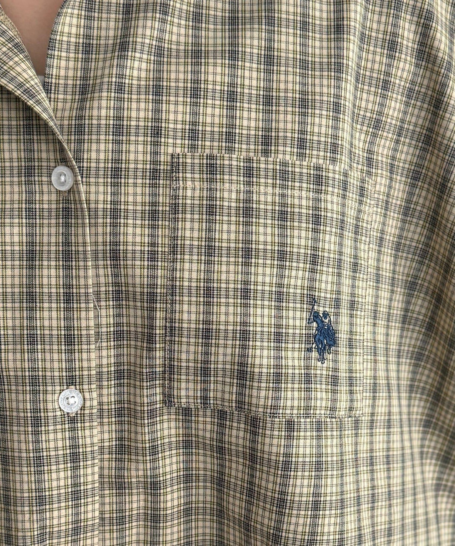 U.S. POLO ASSN. 大格紋襯衫