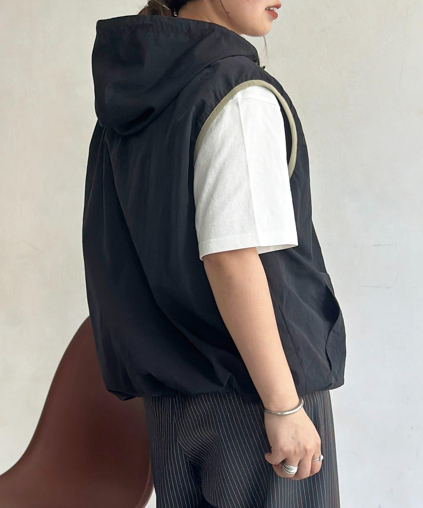 尼龍連帽馬甲