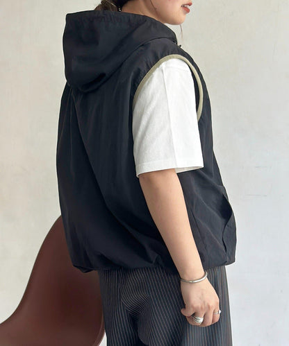 尼龍連帽馬甲