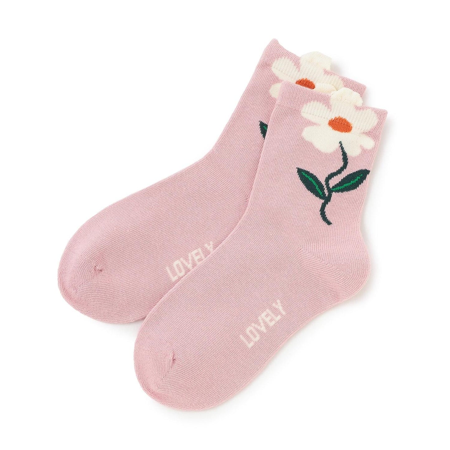 花朵船襪 兒童 女童