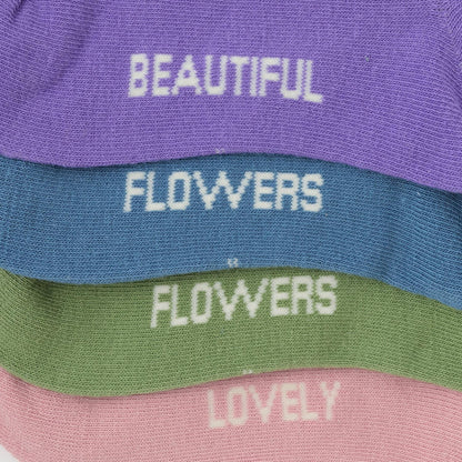 花朵船襪 兒童 女童