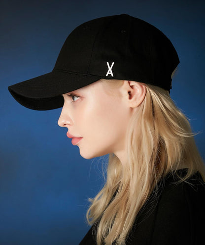 VARZAR/バザール/Stud logo over fit ball cap