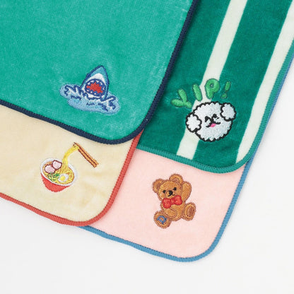 刺繡小方巾