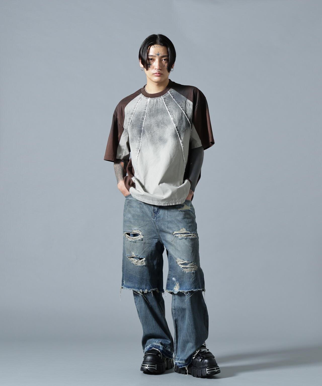MAVYTH/メヴィス/RAGLAN S/S TEE