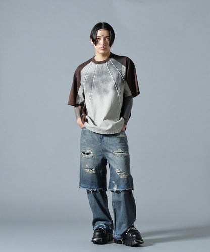 MAVYTH/メヴィス/RAGLAN S/S TEE