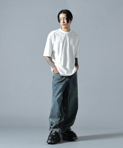 MAVYTH/メヴィス/RHINESTONE TEE