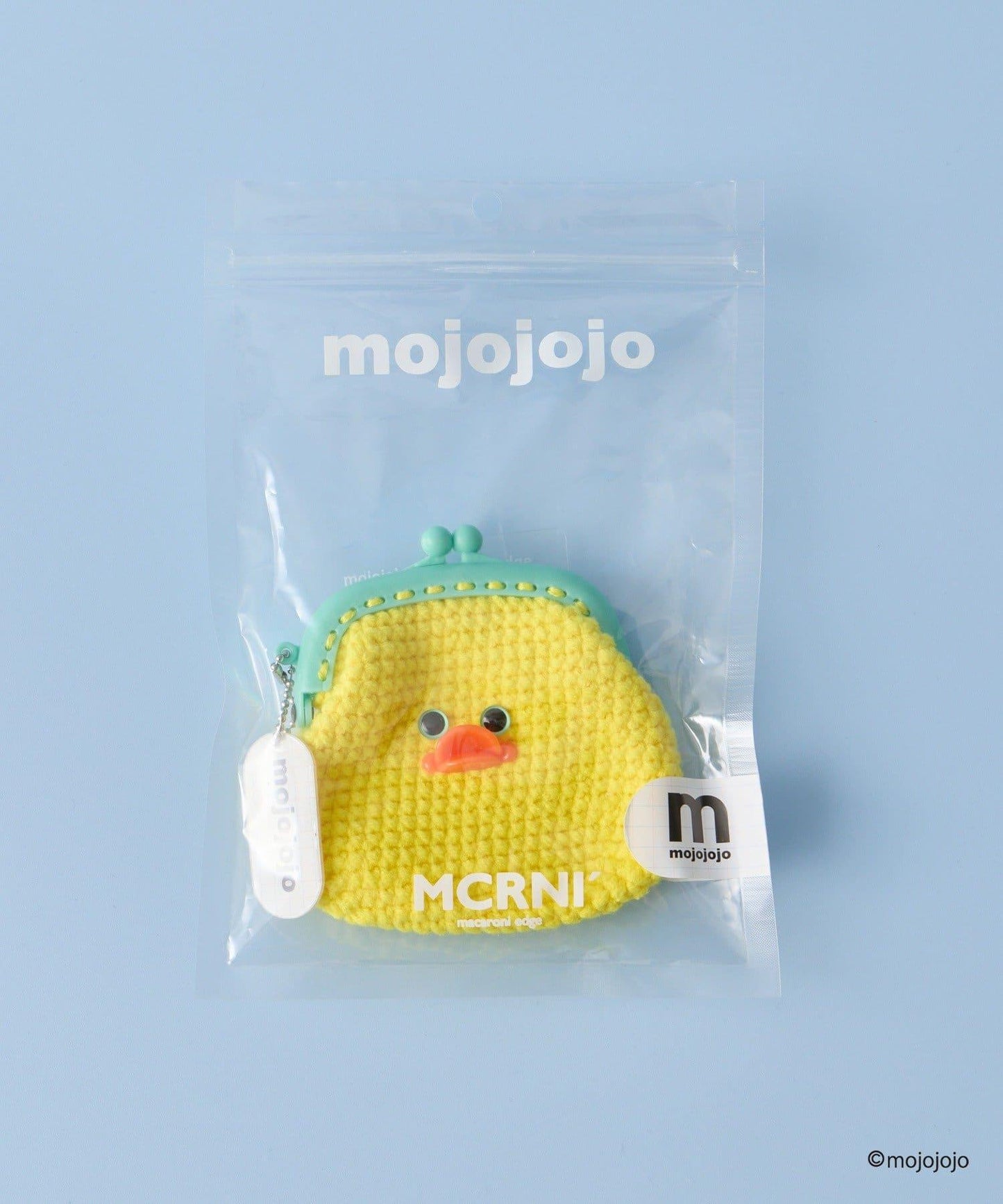 mojojojo×macaroni edge 毛線口金包