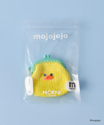 mojojojo×macaroni edge 毛線口金包