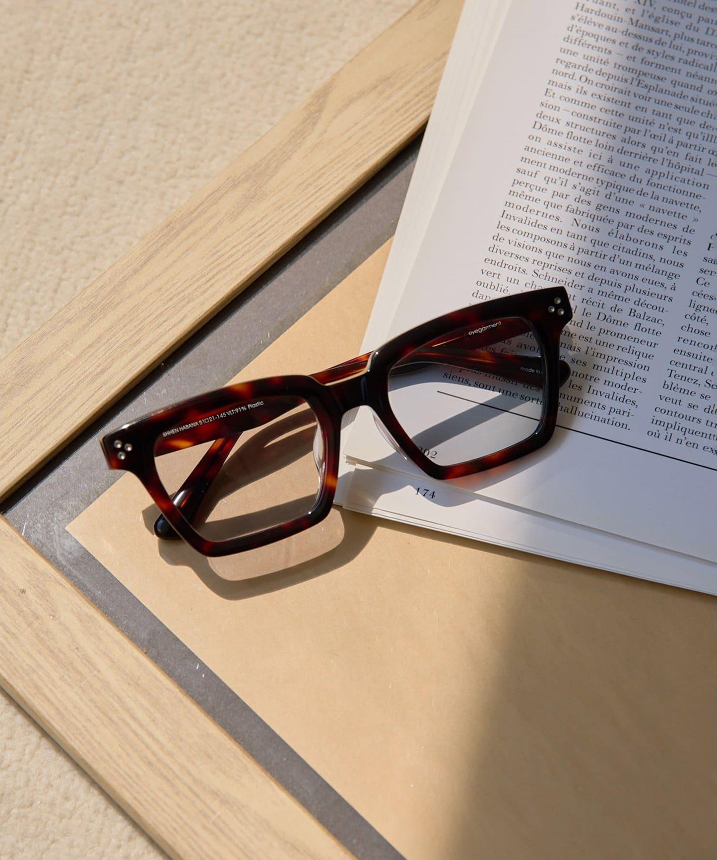 【eyegarment】SHEEN HABANA 玳瑁眼鏡