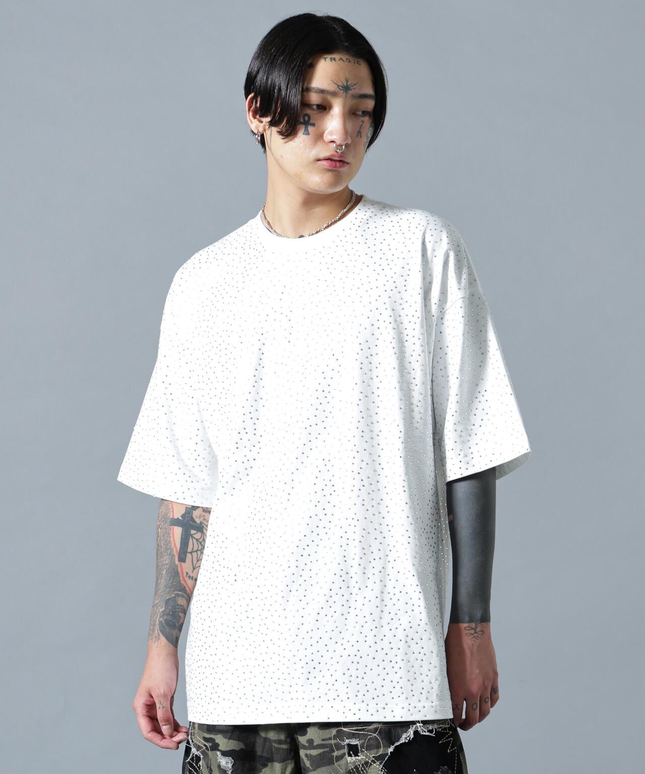 MAVYTH/メヴィス/RHINESTONE TEE