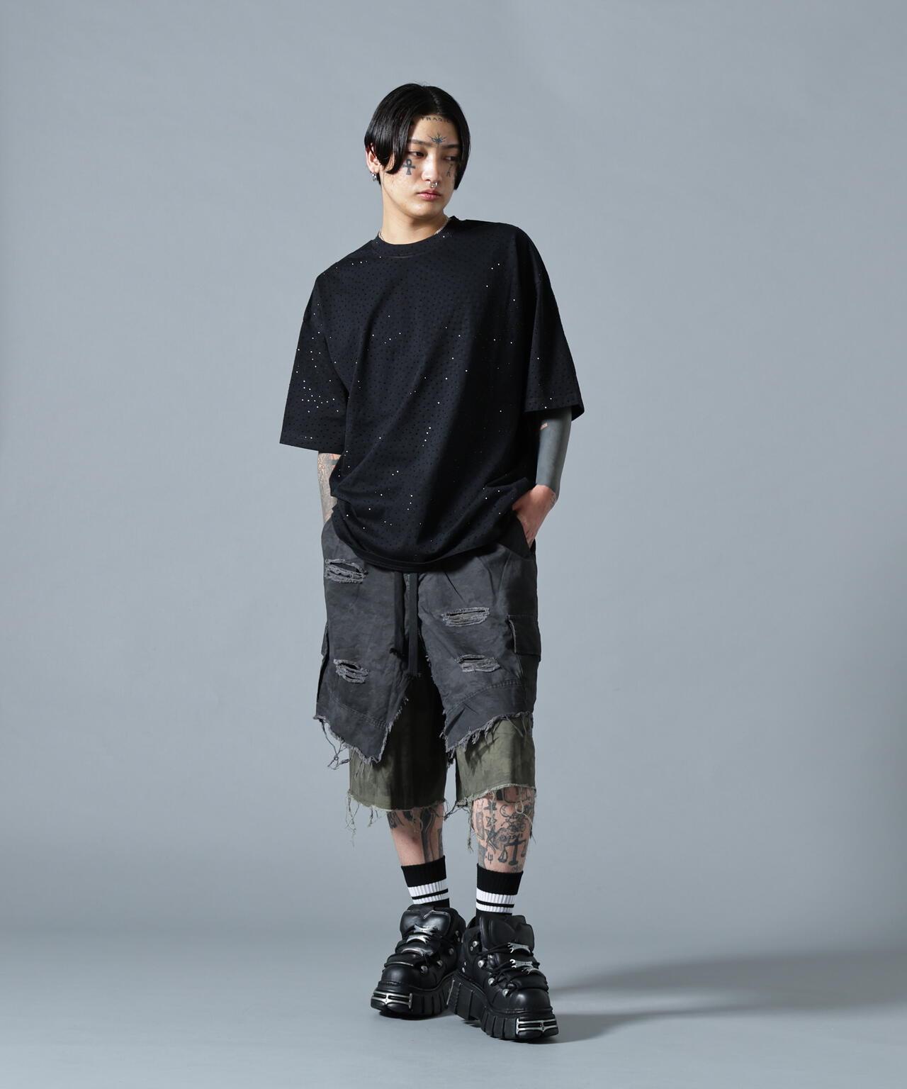 MAVYTH/メヴィス/RHINESTONE TEE